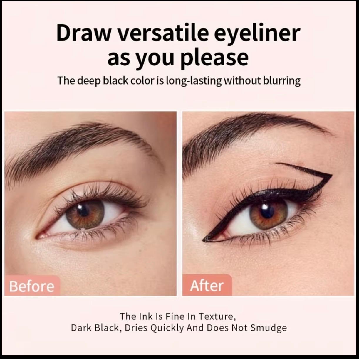 Dual Tip Rotating Eye Liner Marker Pen